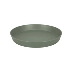Soucoupe ronde vert pistache en polypropylène recyclé Elho Loft Urban – Ø 24 cm