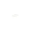 Soucoupe Toscane carrée coloris blanc 40 x 40 x 5,9 cm