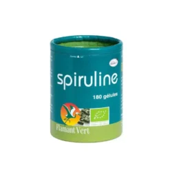 Spiruline bio 400 mg Flamant vert - 180 gélules