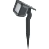 Spot extérieur Power spot pro 100 lm coloris noir en aluminium - 18 cm