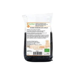 Sésame noir bio Markal - 250 g