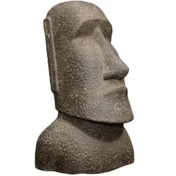 Statue de jardin Moai H 40 cm