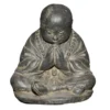 Statue de jardin Moine priant H 47 cm