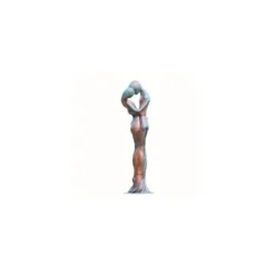 Statue de Tristan et Iseult en pierre reconstituée 123 cm