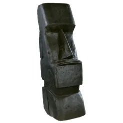 Statue en béton ciré anthracite Hairie Grandon Moia - 80 cm