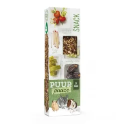 Sticks puur poire et dattes pour rongeurs 110 g