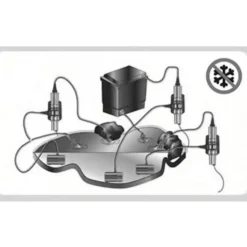 Stérilisateur UV aluminium 75W pour bassin - AQUA NOVA BASSIN - filtre UV