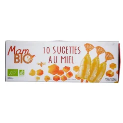 Sucettes au miel x 10 en étui de 150 g