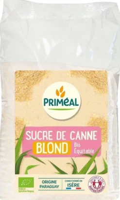 Sucre de canne blond équitable 1kg