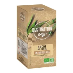 Sucre de canne roux en morceaux - 1 Kg