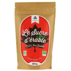 Sucre d'érable bio Le Bio Monde - 250 g