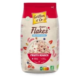Super Flakes aux fruits rouges bio - 375 gr