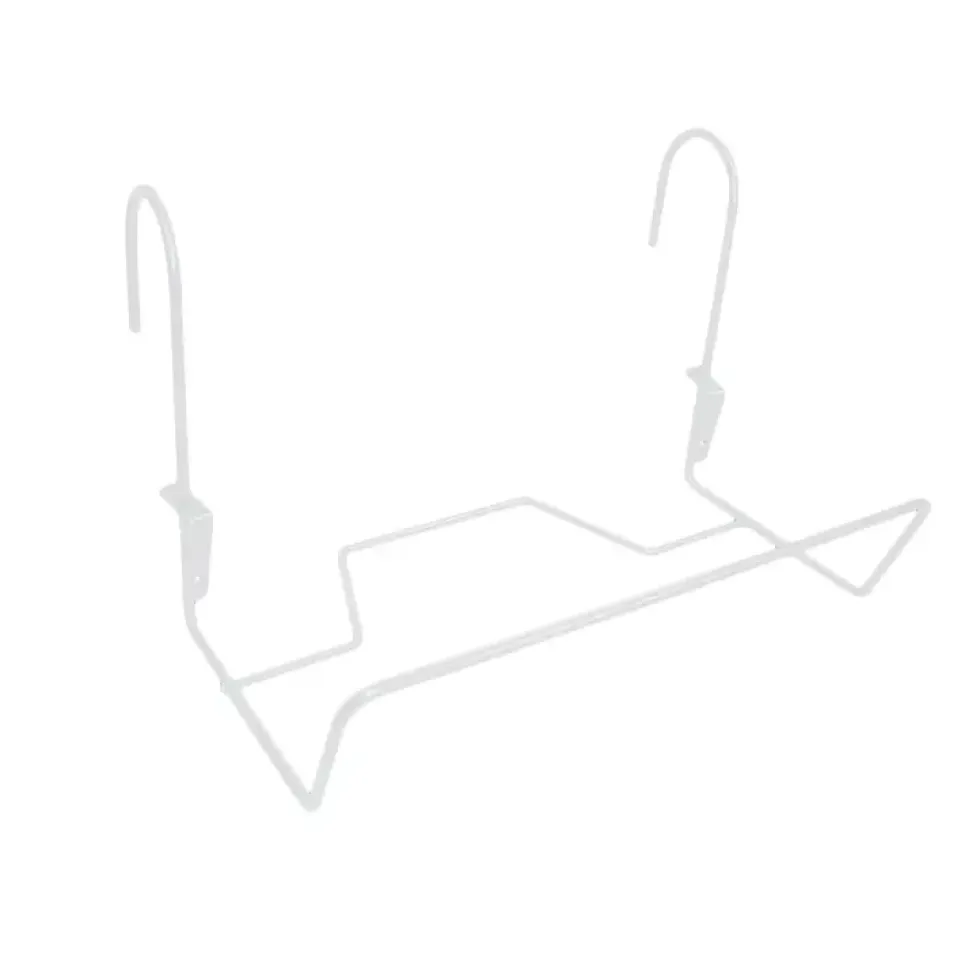 Support de jardinière blanc 35 cm