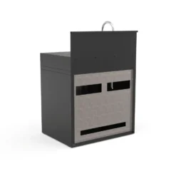 Support évier coloris noir en acier - 80 x 60 x 109 cm