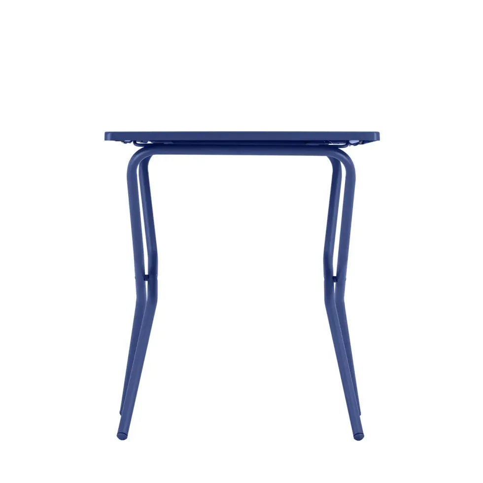 Table Balcony colorblock en acier zingué Lafuma - 70 x 64 x 73 cm