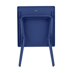 Table Balcony colorblock en acier zingué Lafuma - 70 x 64 x 73 cm