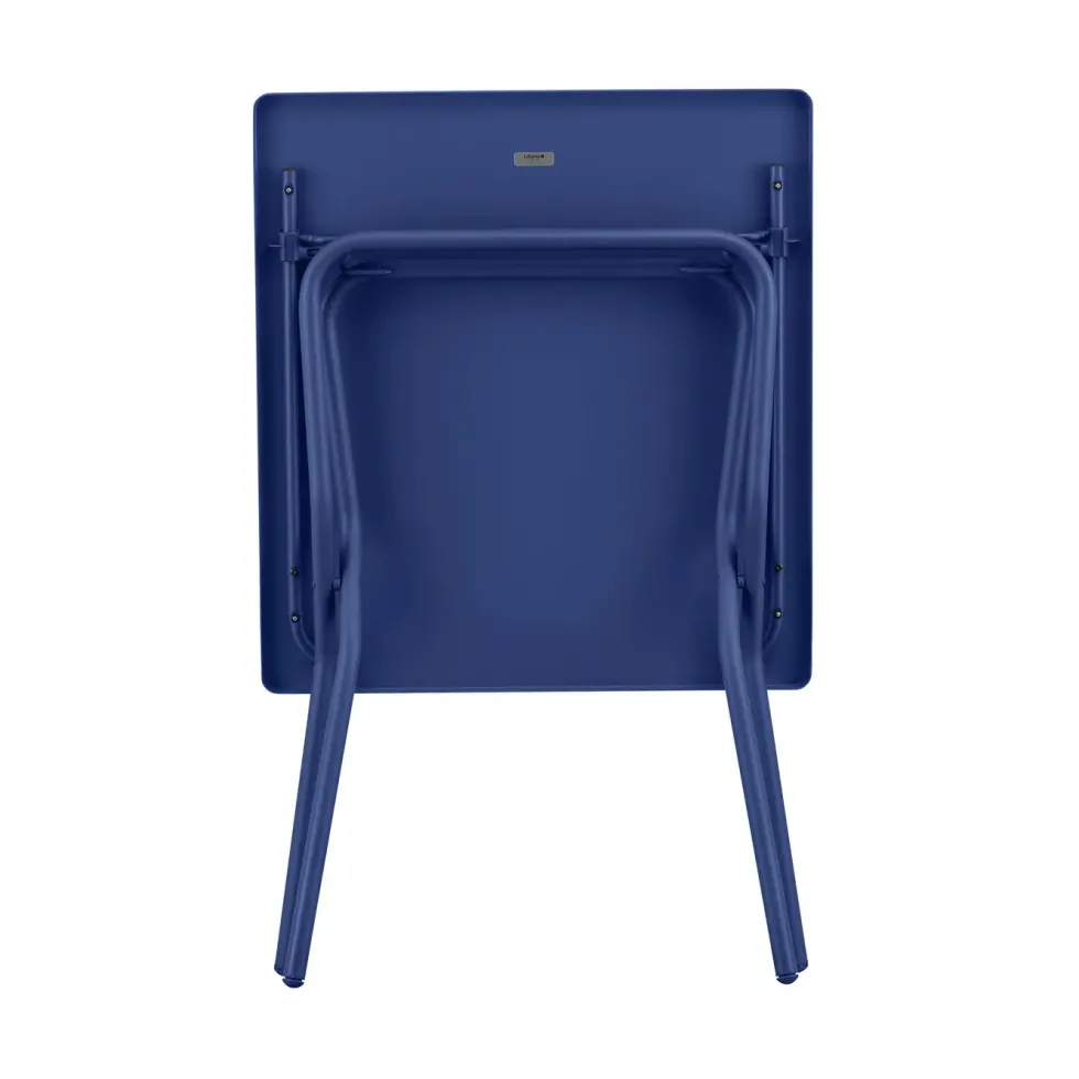 Table Balcony colorblock en acier zingué Lafuma - 70 x 64 x 73 cm