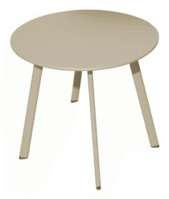 Table basse Massaî en acier - Ø 50 x 43 cm