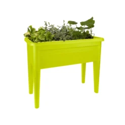 Table de culture 56 L coloris vert lime Elho Green Basics XXL - 75,5 x 36,5 x 65 cm