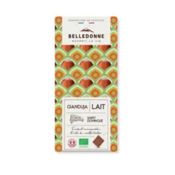 Tablette au chocolat au lait gianduja Belledonne - 80 g