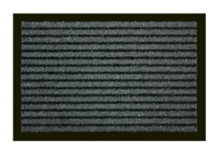 Tapis absorbant et grattant gris Sweetsol - 90 x 60 cm