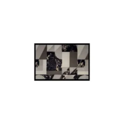 Tapis absorbant imprimé Marbre Géo sweet sol - 40 X 60 cm