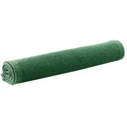 Tapis de bain coloris épicéa Vivaraise Etia - 64 x 54 cm