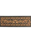 Tapis en fibre de coco et caoutchouc noir Classique - 75,5 x 25,2 x 1 cm