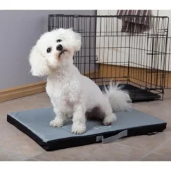 Tapis imperméable pour chien gris Expédition Scruffs – Taille L