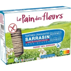 Tartine apéritif sarrasin sans sel en boîte de 150 g