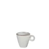 Tasse à espresso en céramique grise Tabo - Ø 6,5 x H 6,5 cm