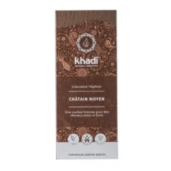 Teinture aux plantes Châtain moyen Khadi - 100 g