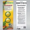 Terra control noir avec thermomètre et hygromètre