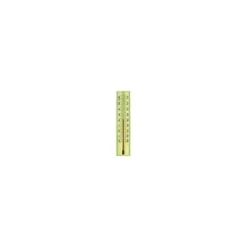 Thermomètre en hêtre coloris Vert anis 22 cm