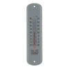 Thermomètre extérieur en métal gris Instant Nature 10030 - 19 cm