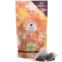 Thé glace bio pêche de vigne Terre d'OC - 80 g