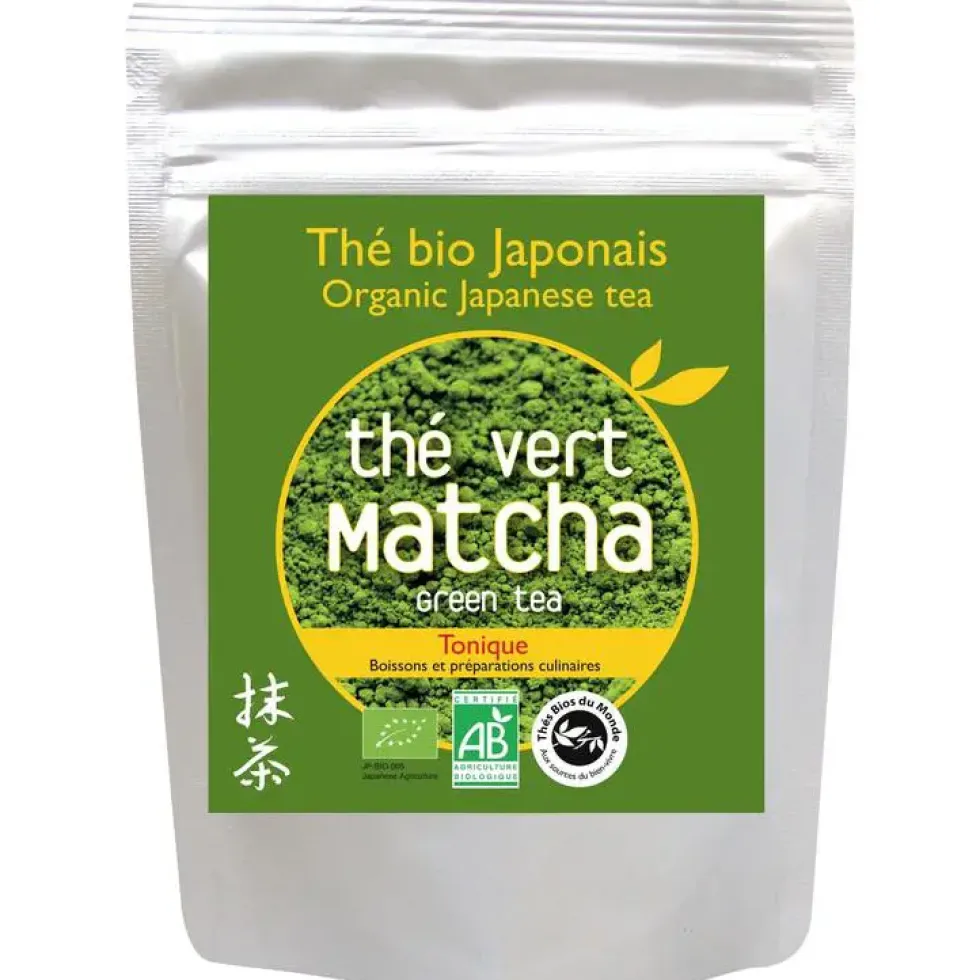 Thé Japonais Matcha biologique en poudre - 50 gr