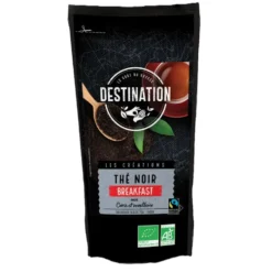 Thé noir breakfast en vrac Destination - sachet 100 g