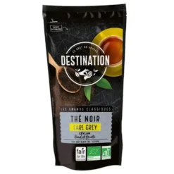 Thé noir Earl Grey sachet 100g