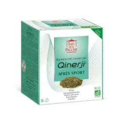 Thé Qinerji Après Sport boîte carton 18 sachets