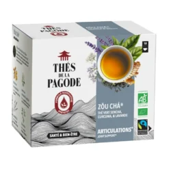 Thé Zou Cha bio et équitable Thés de la Pagode - 18 sachets