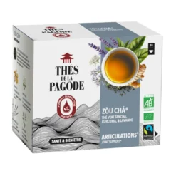 Thé Zou Cha bio et équitable Thés de la Pagode - 18 sachets