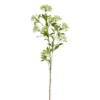 Tige de gypsophile artificiel vert en plastique recyclé - 106 cm