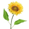 Tige de tournesol artificiel jaune - 69 cm