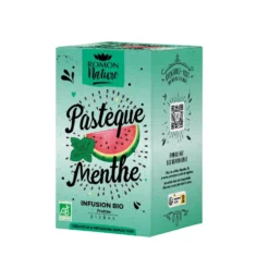 Tisane plaisir bio menthe et pastèque Romon Nature - les 16 sachets