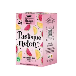 Tisane plaisir bio pastèque et melon Romon Nature - les 16 sachets