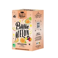 Tisane plaisir bio pomme et melon Romon Nature - les 16 sachets