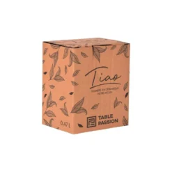 Tisanière en grès noir Tiao - 0,47 L