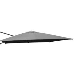 Toile grise pour parasol déporté orientable de 300 x 300 cm