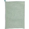 Torchon Na Mumba coloris bleu en coton - 50 x 70 cm